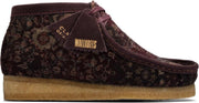 Clarks - Dames schoenen - Wallabee Boot. - D - burgundy velvet - maat 41