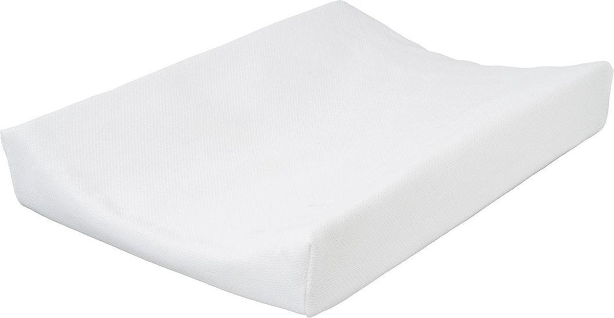 Cottonbaby Aankleedkussenhoes diamantwafel wit