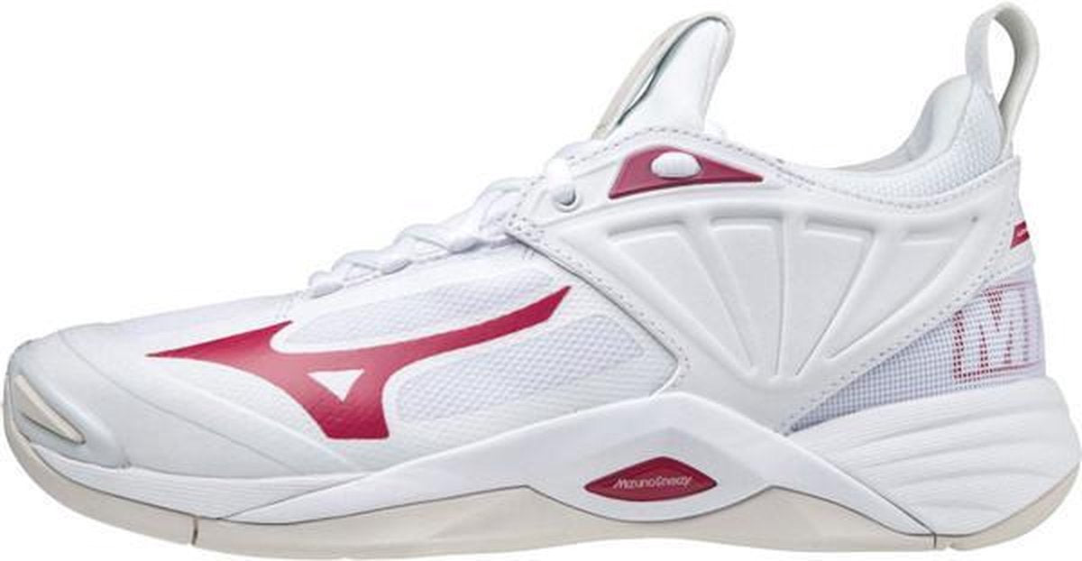 Mizuno Wave MoHerentum 2 Dames - wit/rood - maat 39