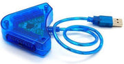 Coretek Duo USB adapter voor PlayStation 1 en 2 controllers - 0