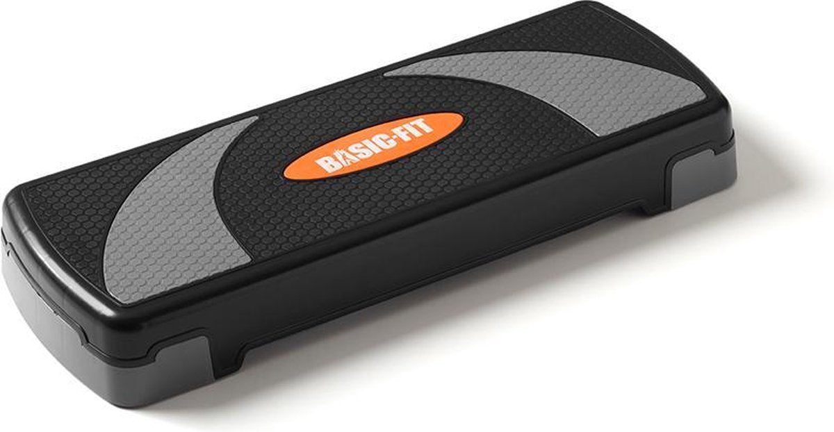 Basic-Fit Aerobic Step - Compact Step - Fitness Step - Stepper - Verstelbaar in 3 hoogtes - Anti-slip oppervlak