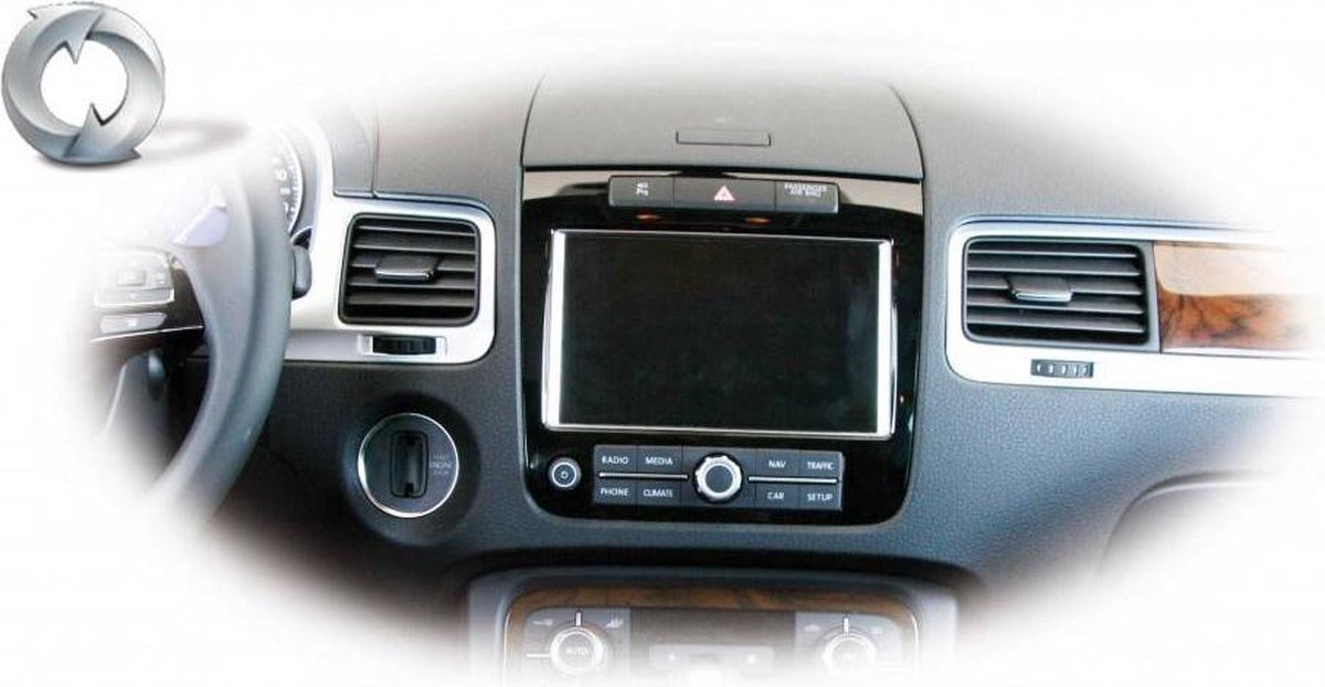 Umrüst-Set Radio RCD 510/550 >>> auf Navigation RNS 850 - werkseitiger DSP Sound