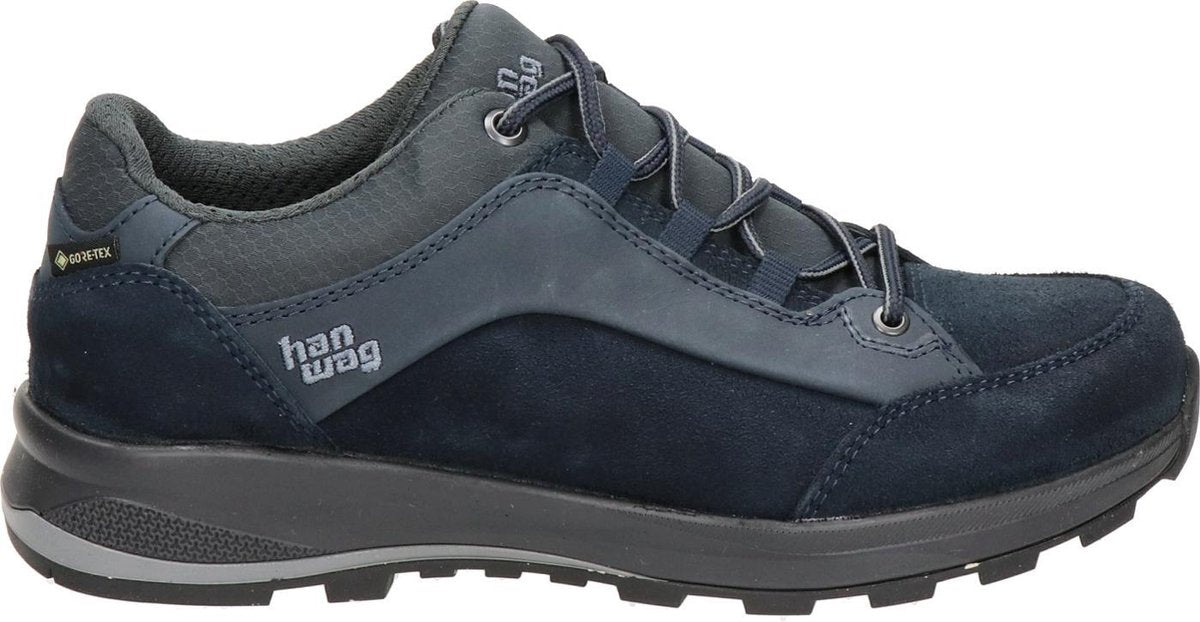 Hanwag Banks Low GTX dames wandelschoen - Blauw - Maat 39
