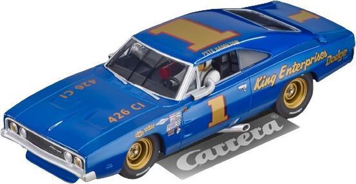 Carrera Auto Dodge Charger 500 "no.1" 20 X 10 X 13 Cm Blauw
