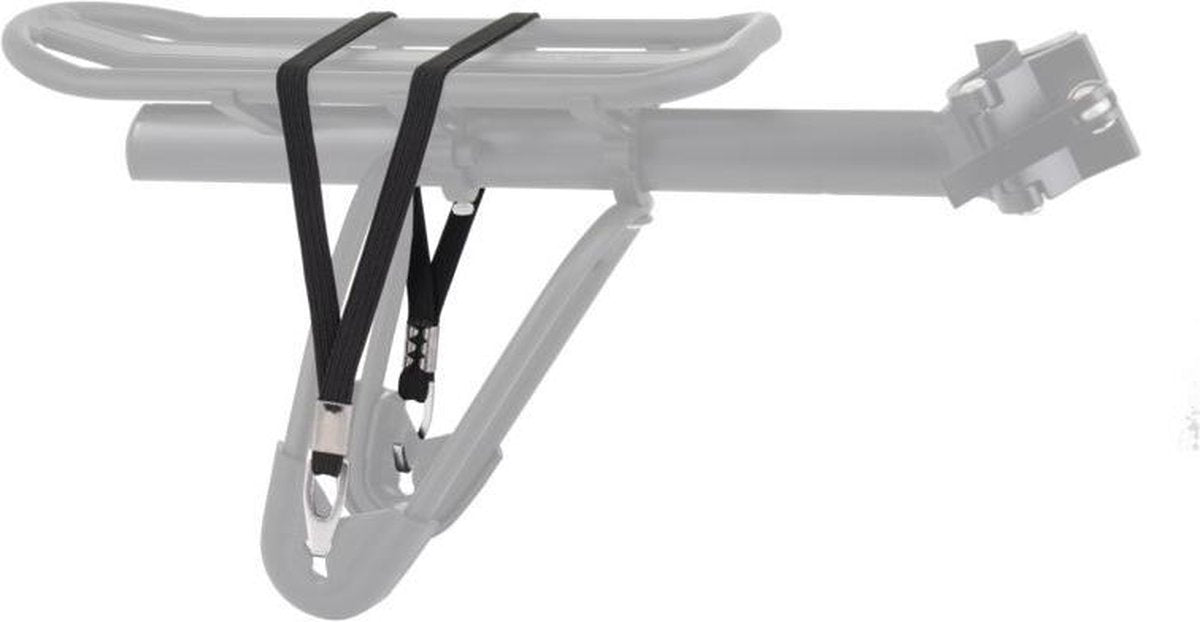Achterdrager Met Quick Release Bevestiging Op Zadelpen Zwart Max 10kg