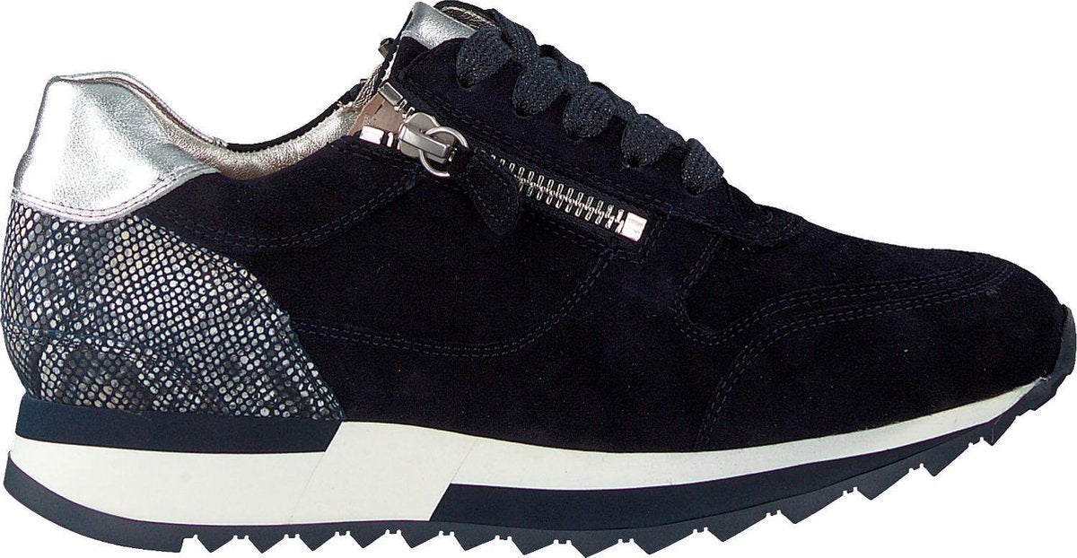 Hassia Madrid Lage sneakers - Dames - Blauw - Maat 37+
