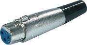 Valueline XLR-3F kabel-connector