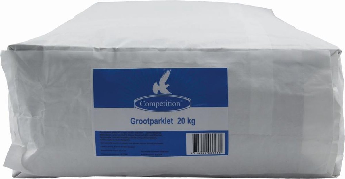Competition - grootparkiet - voer voor grote parkieten - 20 kg