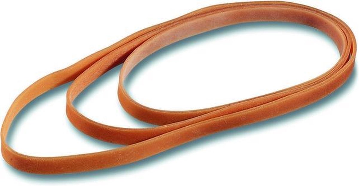 Elastieken Alco 50mm natuur - kartonnen doos 500 gram nr18