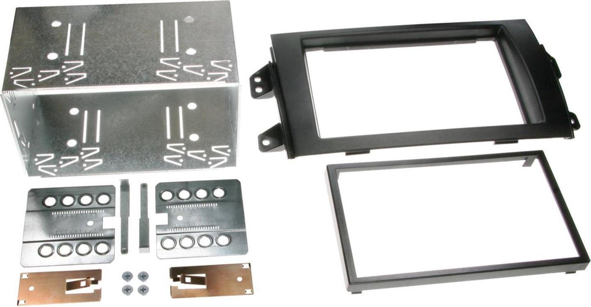 2-DIN Paneel Fiat Sedici - Suzuki SX4 Kleur: Zwart