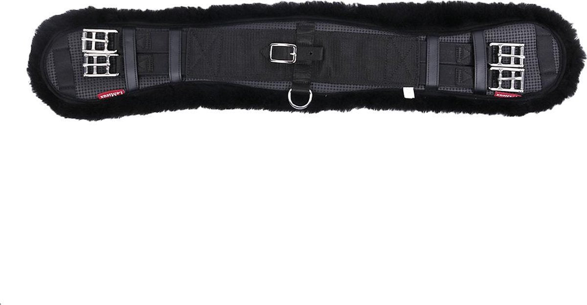 Lemieux Dressuursingel  Lamswol - Black-black - 55 Cm
