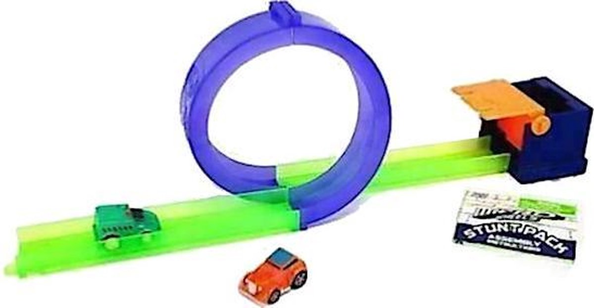 Splash Toys Micro Wheels Racebaanset 5-delig Groen/paars