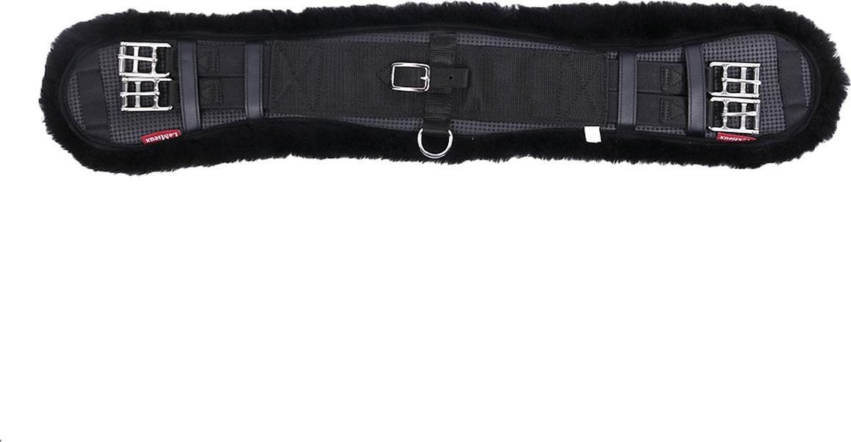 Lemieux Dressuursingel  Lamswol - Black-black - 65 Cm