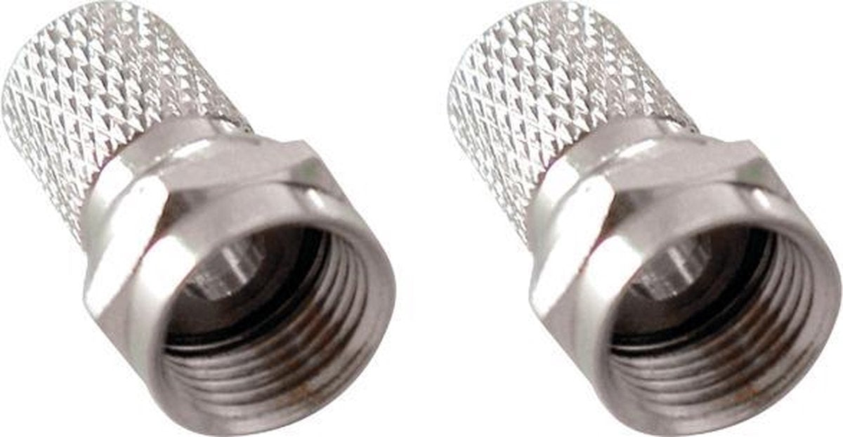 Bandridge VZP1203 F Zilver kabel-connector