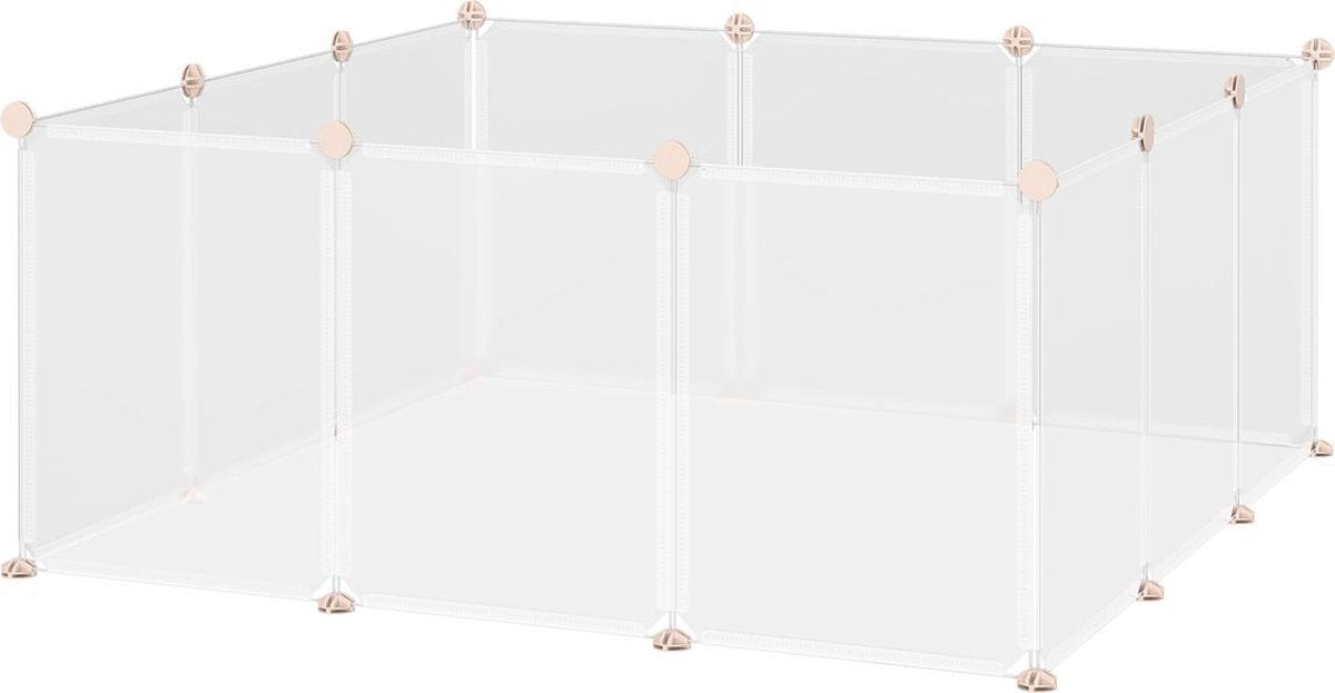 Huisdierenren - Ren - Knaagdieren - Konijnenren - 105L x 105B x 45H cm