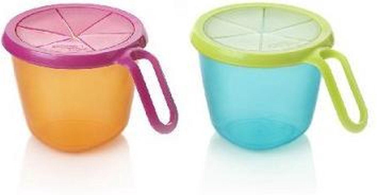 Tommee Tippee Explora Snack & Go -blauw/groen