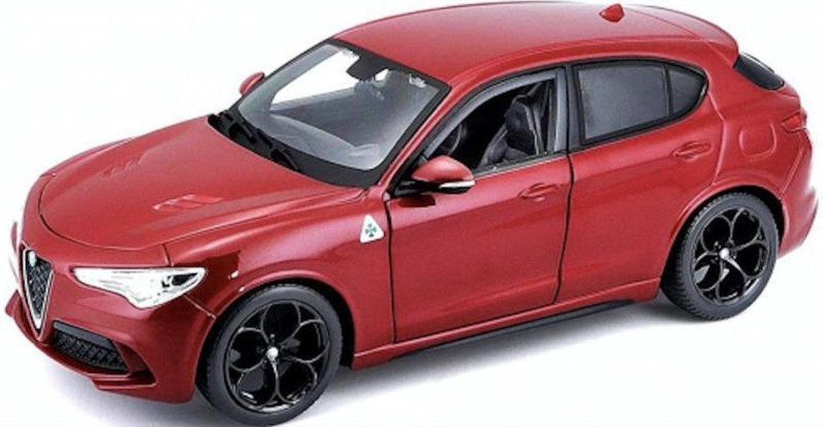 Alfa Romeo Stelvio 1:24 rood