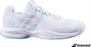 Babolat ProPulse Blast Indoor dames - wit/blauw - maat 41