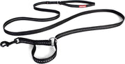 EzyDog Vario 4 LITE - Hondenlijn / riem - 12mm breed - Zwart