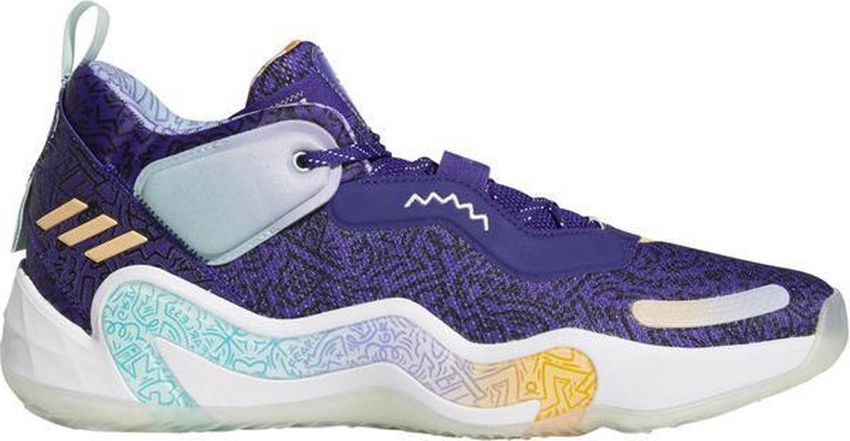 adidas D.O.N. Issue 3 - paars - maat 44