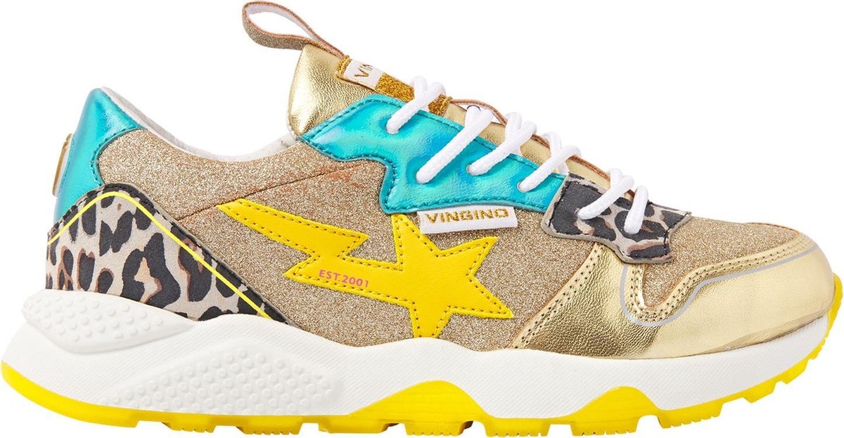 Vingino Zetta Meisjes Sneakers - Earth - Maat 35