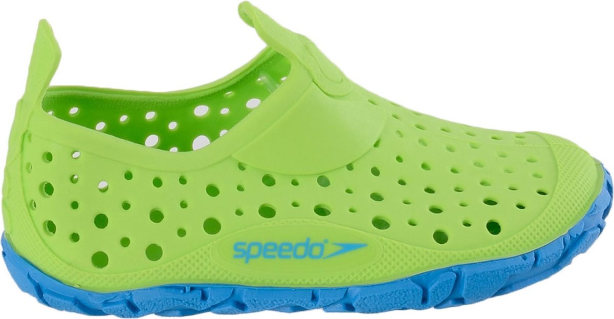 Speedo Jelly Waterschoenen - Maat 24 - Unisex - groen/blauw