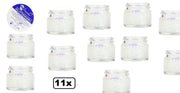 11x Gel superstar glitterparlemoer (huid&haar) 15 ml