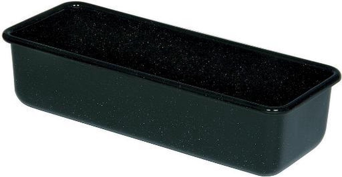 Bakvorm zwart 35/14 cm