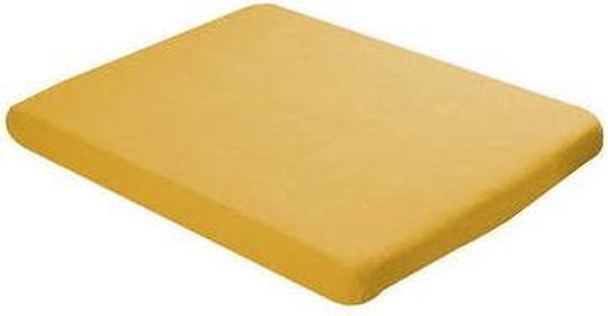 Babybest Hoeslaken Babybed 70x140cm stretch Okergeel