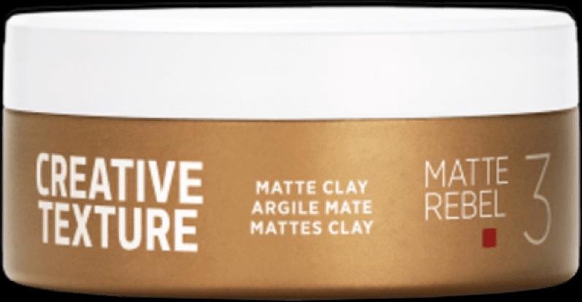 Goldwell - Stylingová hlína pro matný účes Matte Rebel 3 (Creative Texture Matte Clay) 75 ml - 75ml