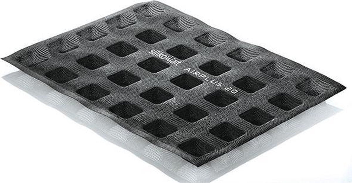 SILIKOMART - AIR PLUS 20 - BAKVORM SILICONEN N.30 VIERKANT 35X35 H 16 MM