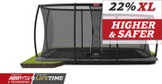 BERG trampoline Ultim Champion Flatground 410 + Safety Net DLX XL