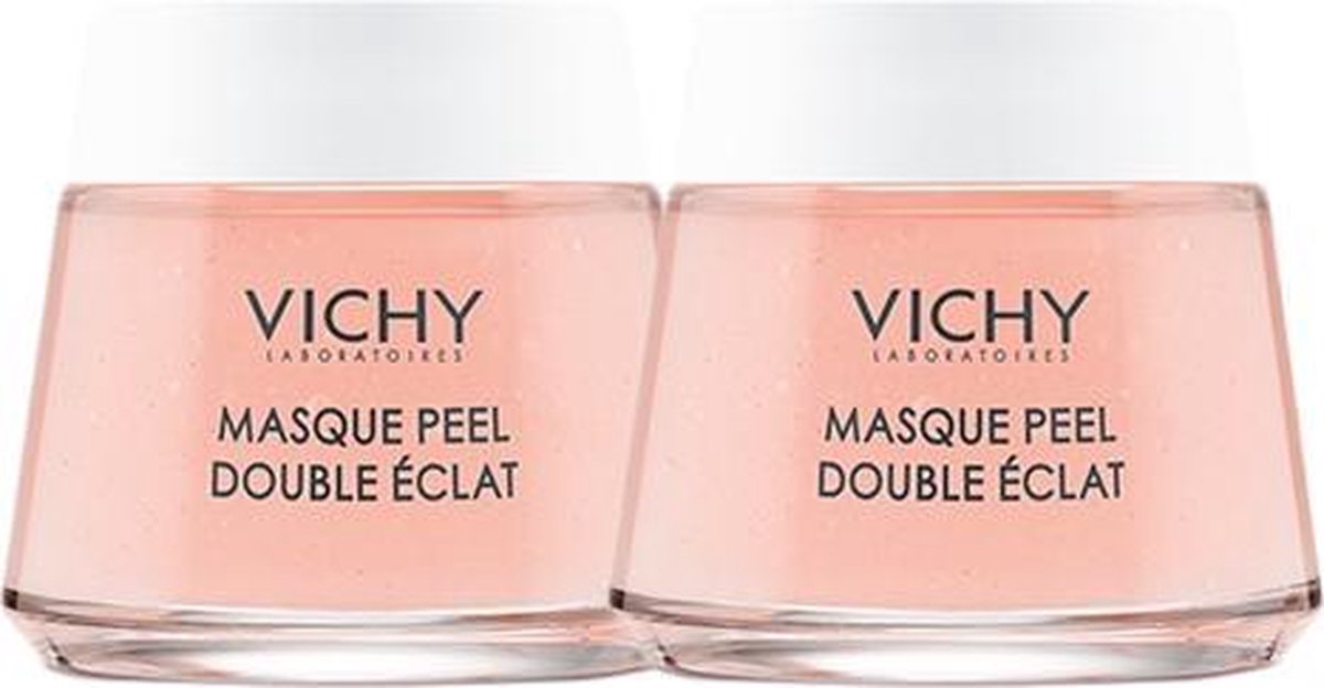 Vichy Pureté Thermale Mineraal Masker - 2 x 75 ml - Exfoliërend