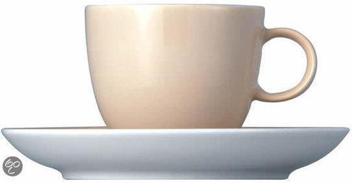 Thomas Sunny Day Beige Espressokop en -Schotel - 0