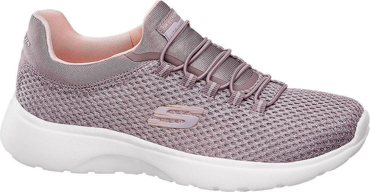 Skechers Dames Paarse instapper memory foam - Maat 36