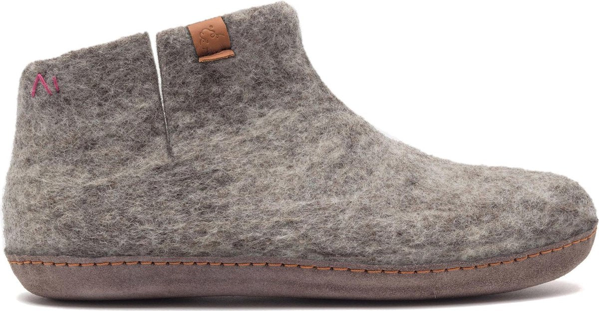 Tofvel Everest pantoffels grijs uni (15242-Grey)