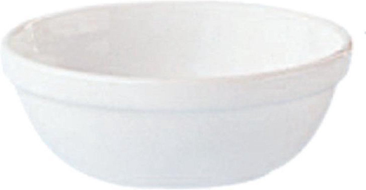 Arcoroc Restaurant Uni - Schaal - D12cm - (Set van 6) En Yourkitchen E-kookboek - Heerlijke Smulrecepten