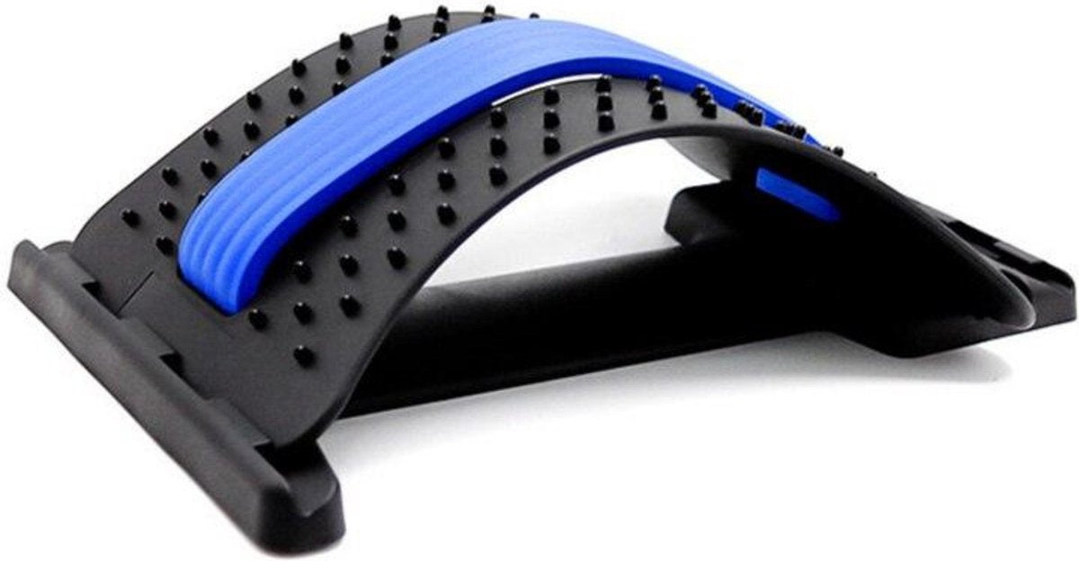 HMerch™ Verstelbare Rugstretcher  - Back Stretcher - Acupunctuur Massage - Correctie Houding Rug - Blauw