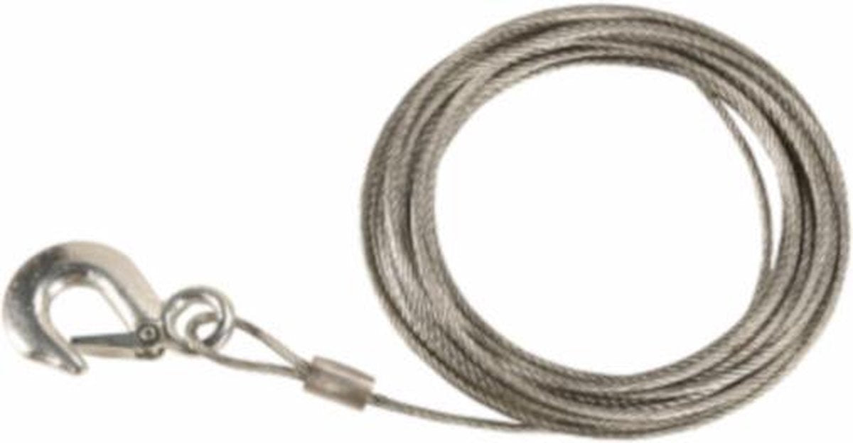Q-Parts Lierkabel Ø 8mm x 10mtr met haak