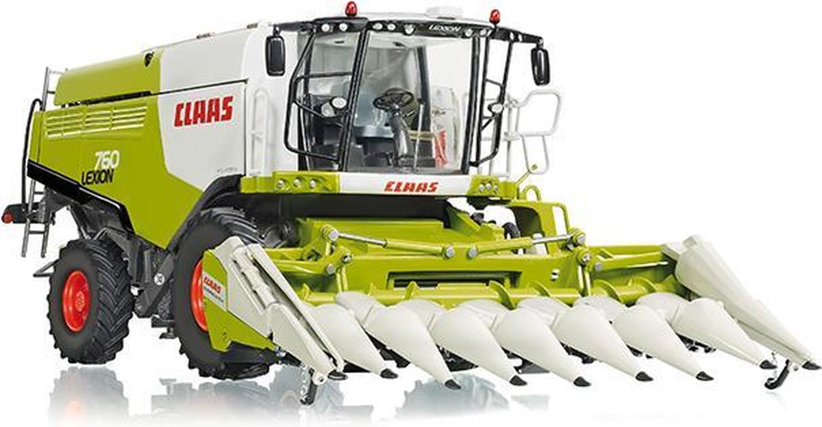 Claas Lexion 760 Combine with Conspeed Corn Header