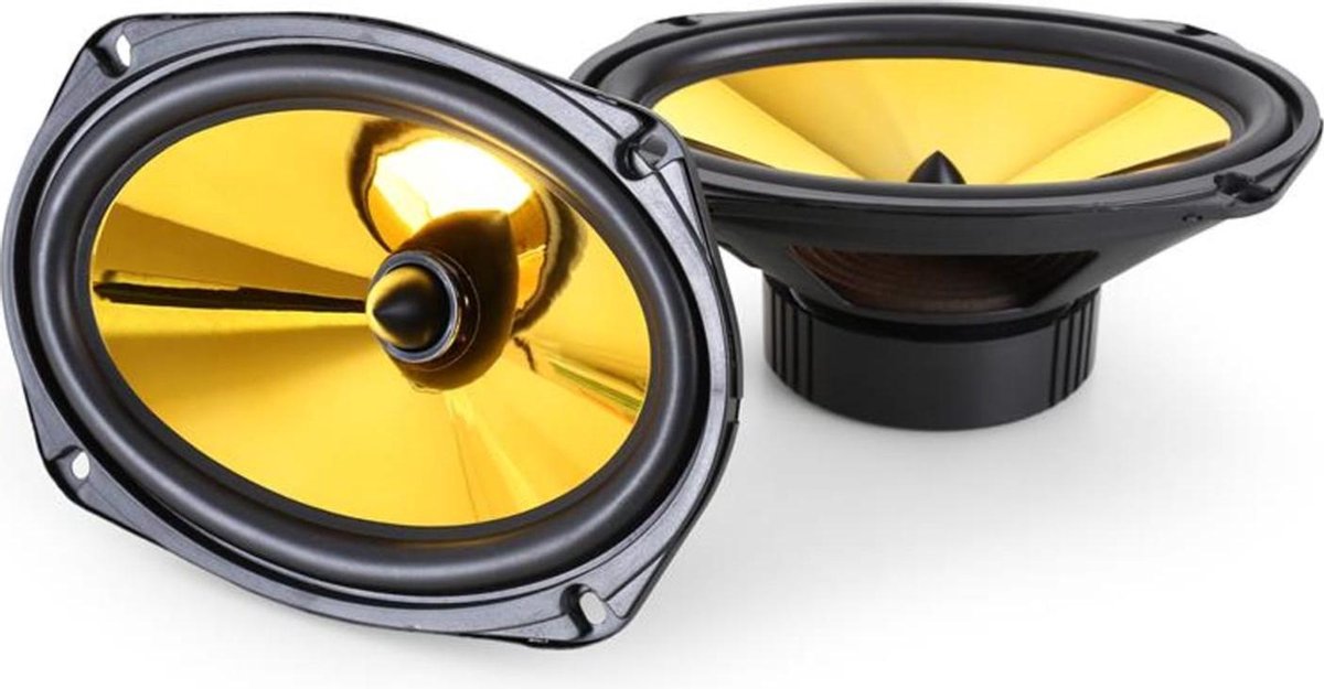 Auna Goldblaster Ovaal 2000W autospeaker
