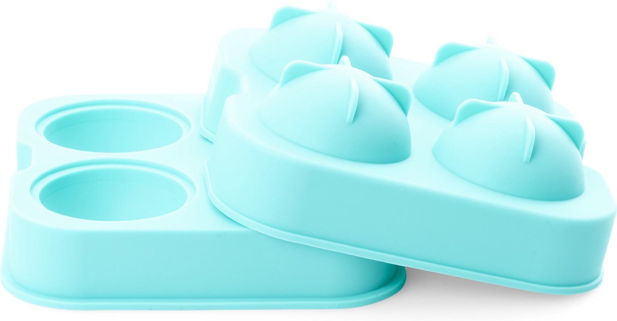 Dotz - Ijsballenvorm - Silicone - 4 stuks - 4