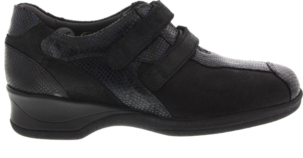 Dames Klittebandschoenen Xsensible 10027.2.080 Lucia Zwart - Maat 5½