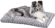 Benchmatras Ombre Grijs Swirl Softkussen Fur Pet Bed 76x53cm