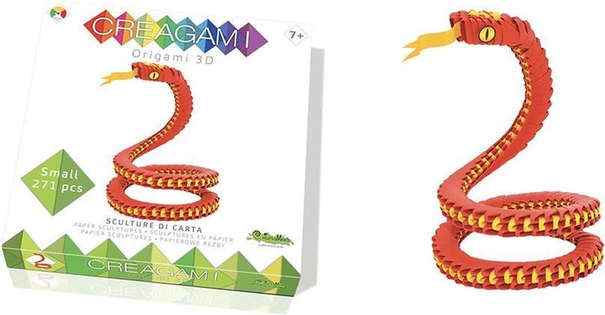 Creagami S: SLANG Origami 3D H11cm