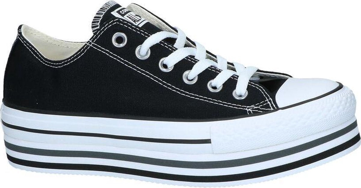 Zwarte Sneakers Converse AS Platform Layer OX  Dames 42