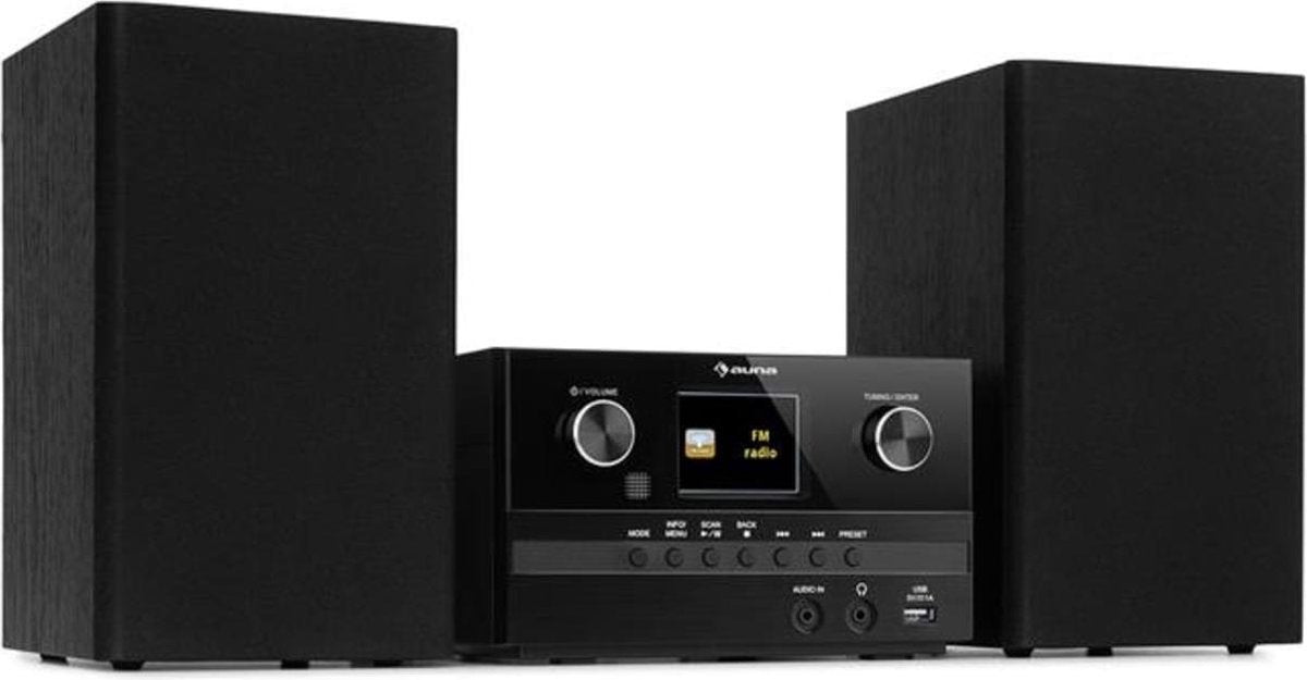 Connect System S stereo-installatie + luidspreker max. 20W internet/DAB+ zilver