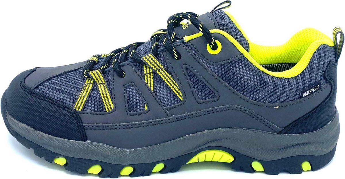 Trespass Childrens/Kids Gillon Low Cut Walking Shoe (Carbon/Kiwi)