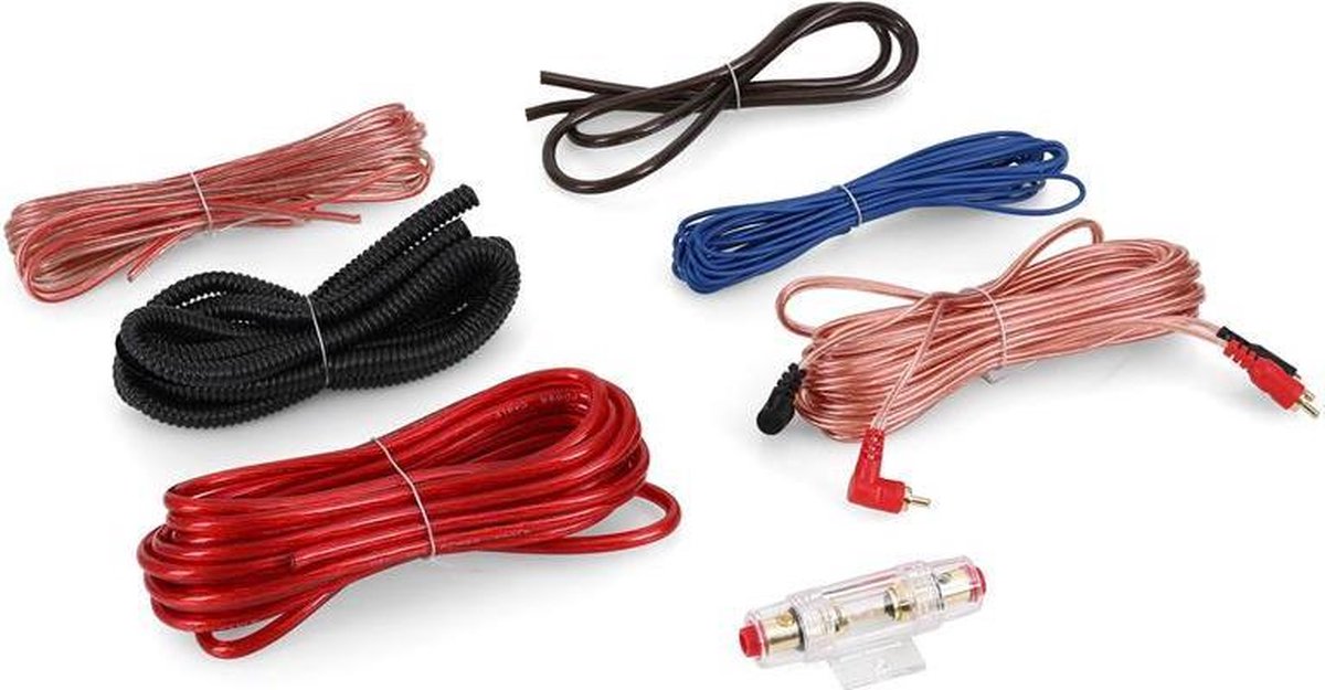Vergulde kabelset auto compleet 60A AGU