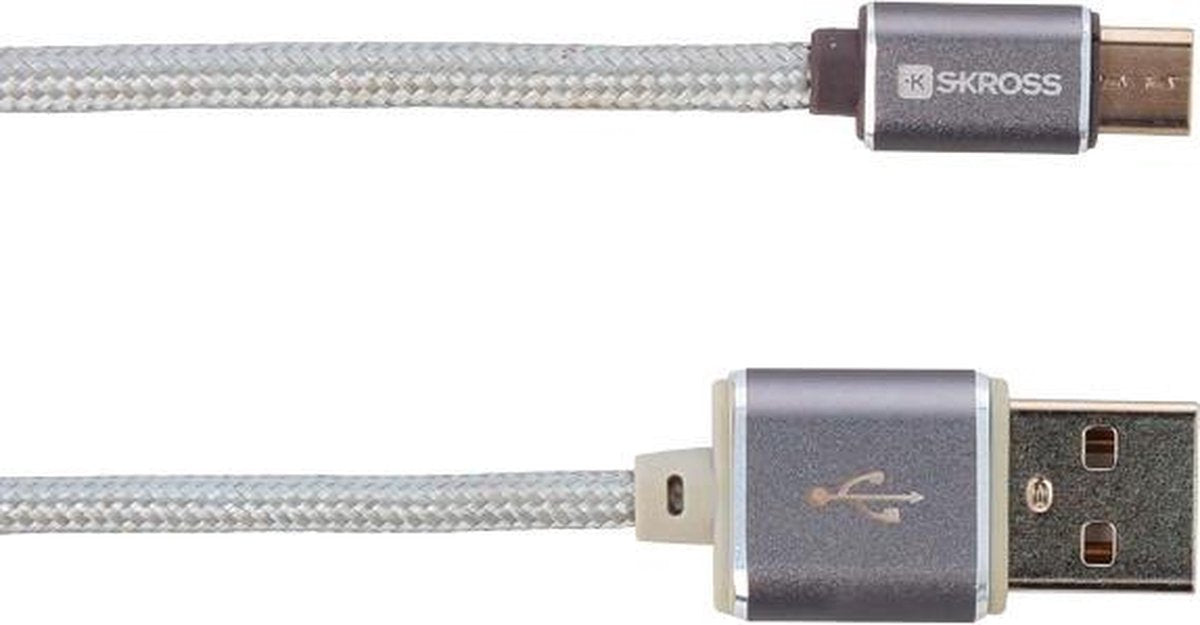 Skross USB-kabel USB 2.0 USB-A stekker